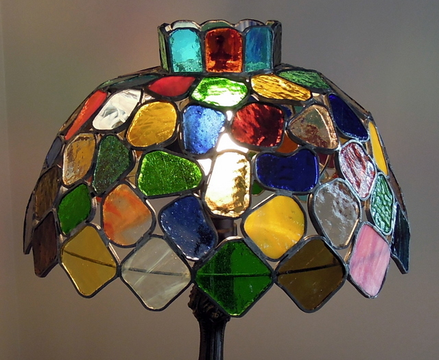 Mexican Lamp Repair October 2018, Best Way To Repair Stained Glass Lamp Shade