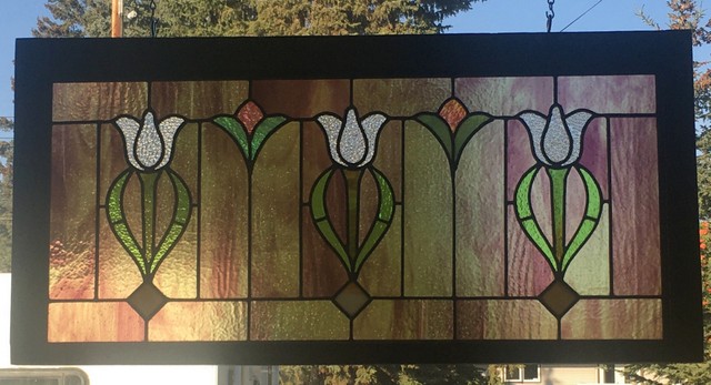 stained glass how to 001a apply black patina 